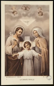 image pieuse LA SAINTE FAMILLE 1981.22.5 Photo