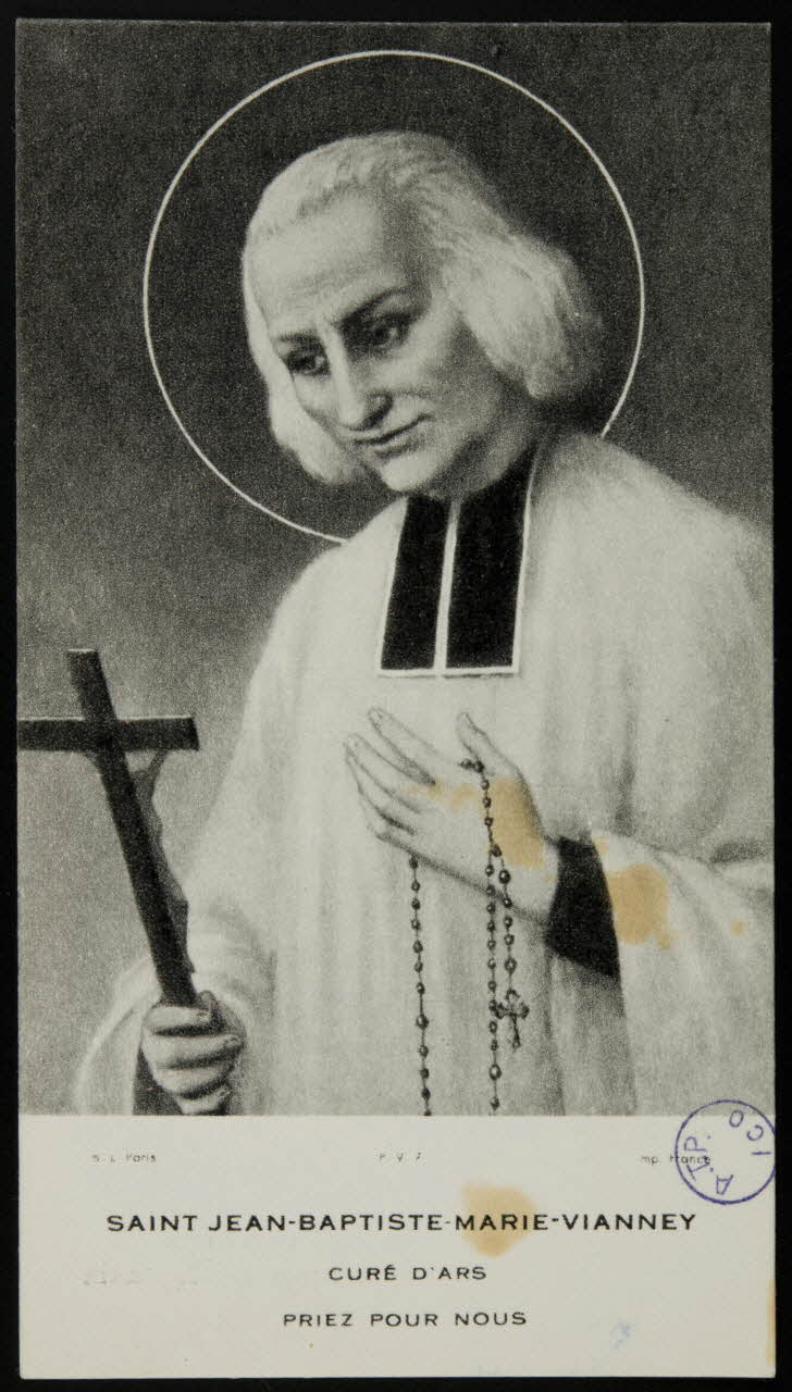 image pieuse SAINT JEAN-BAPTISTE-MARIE-VIANNEY 1981.22.50 Photo