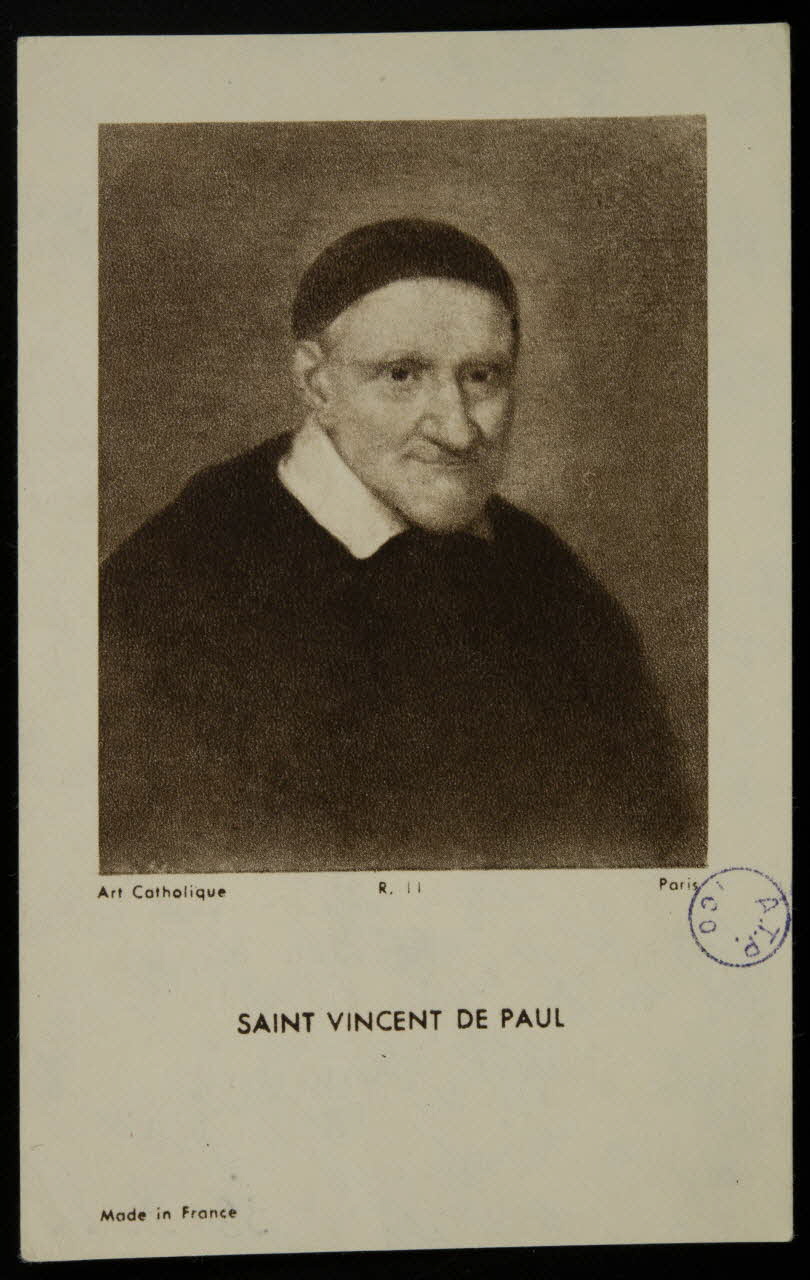 image pieuse SAINT VINCENT DE PAUL 1981.22.60 Photo