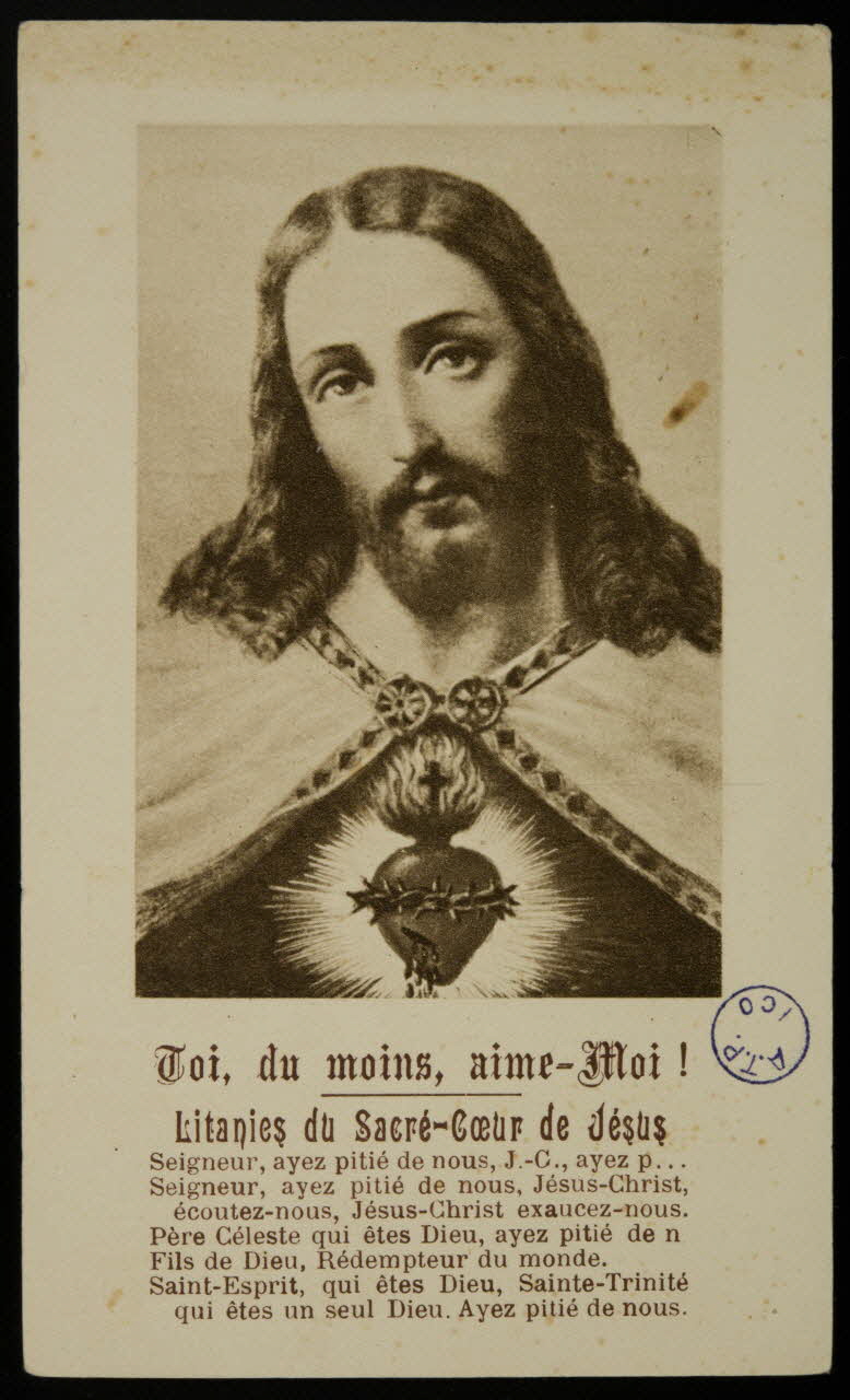 image pieuse Portrait du Christ 1981.22.62 Photo