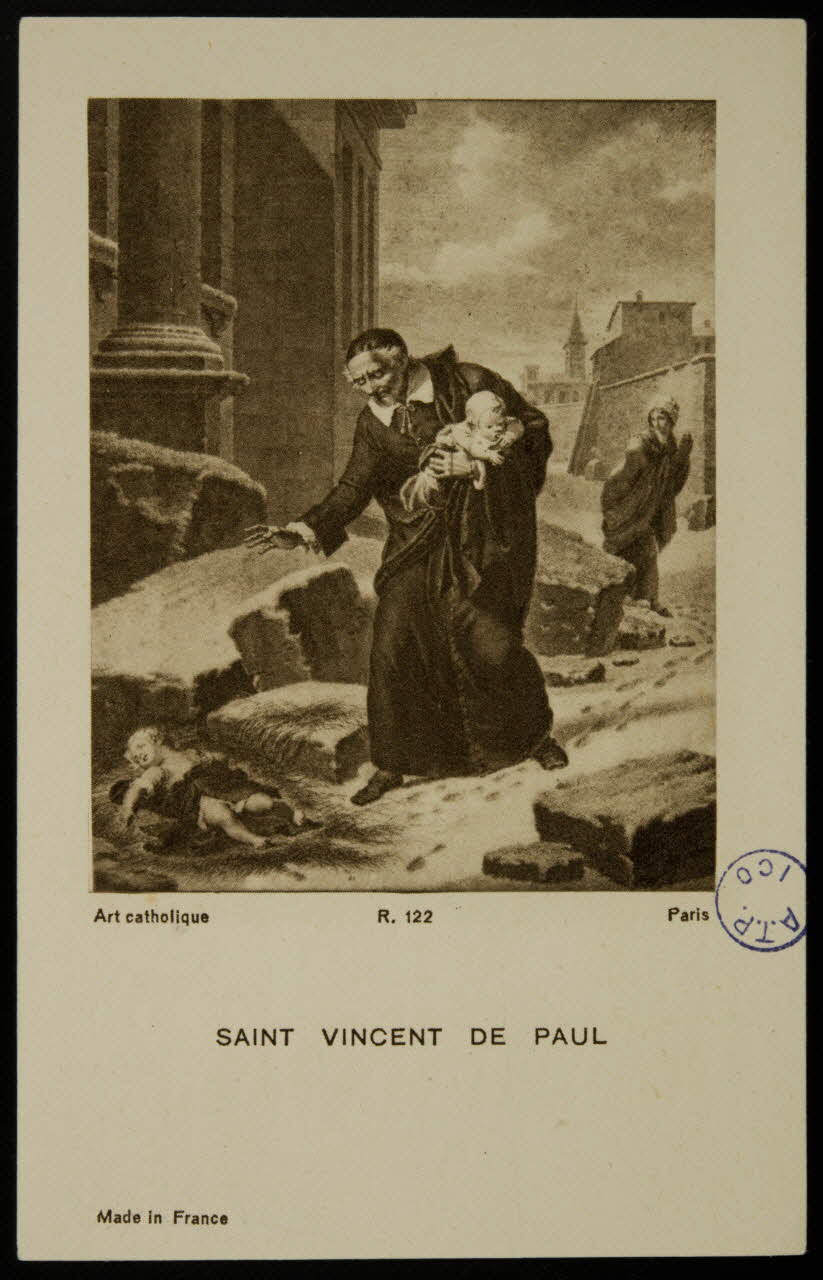 image pieuse SAINT VINCENT DE PAUL 1981.22.63 Photo