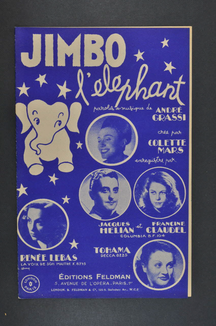 partition de musique petit format 1969.88.1016 Photo Mucem