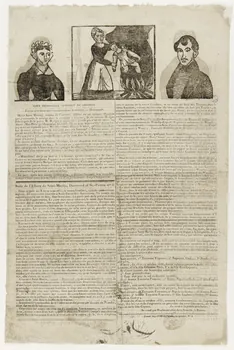 Emile Périaux ; Duchesne canard COUR CRIMINELLE CENTRALE DE LONDRES. Rouen 1838 1981.38.14 Photo