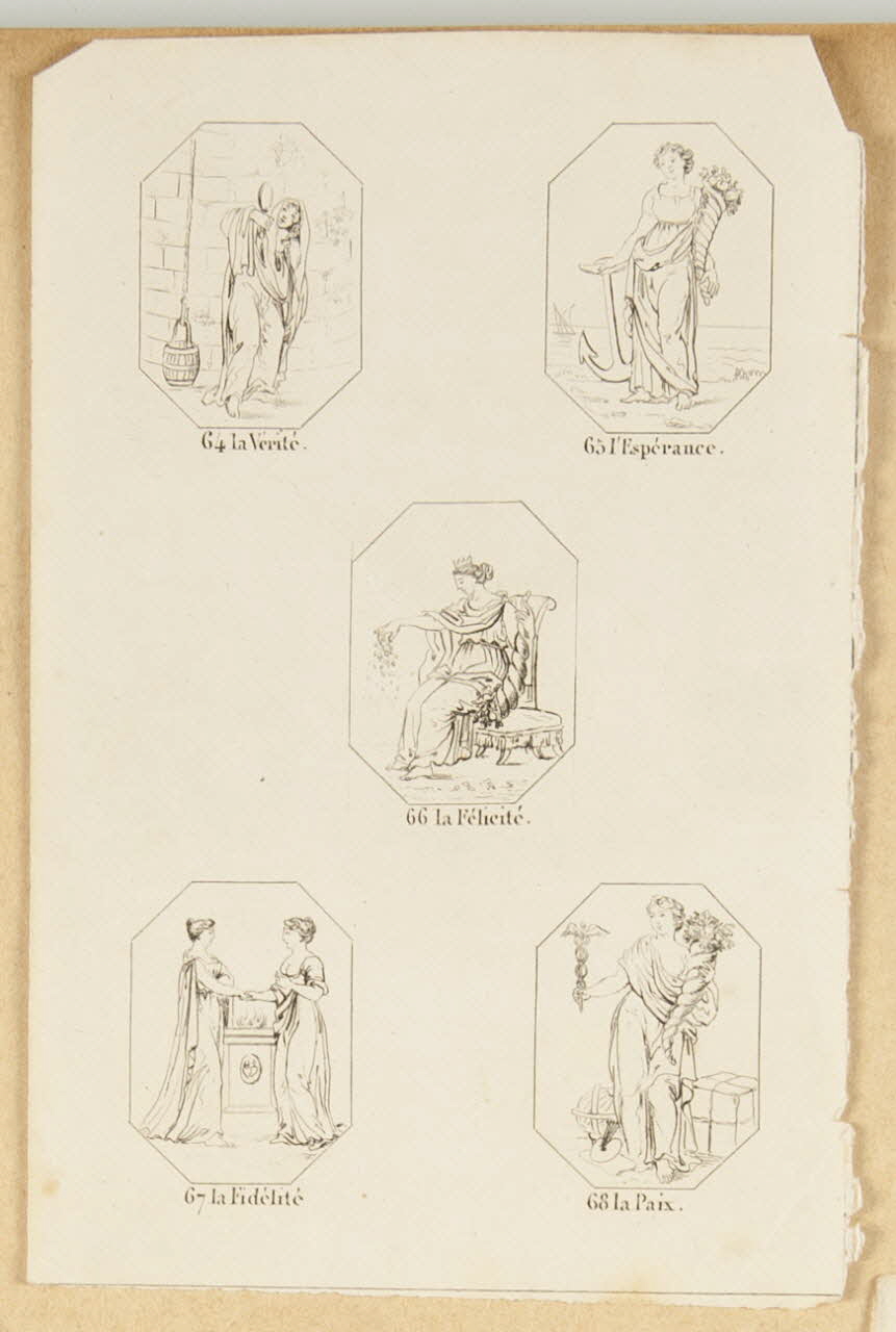 album Figures allégoriques 1981.53.1.126 Photo