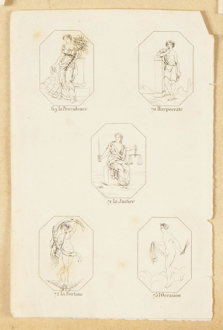 album Figures allégoriques 1981.53.1.127 Photo