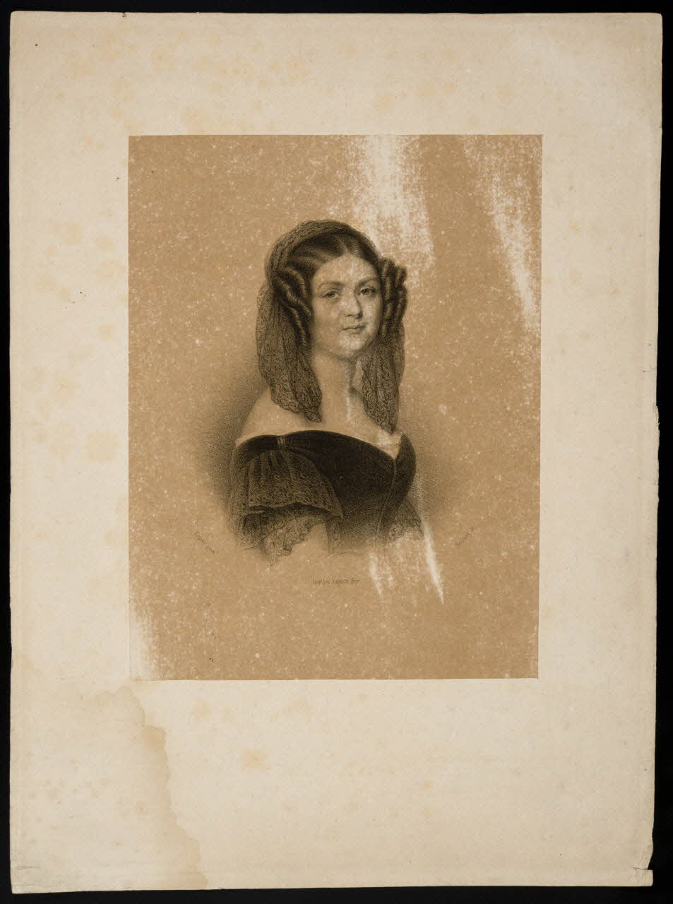 estampe Portrait de femme 1981.53.1.16 Photo