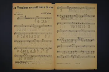 partition de musique petit format 1969.88.1025 Photo Mucem
