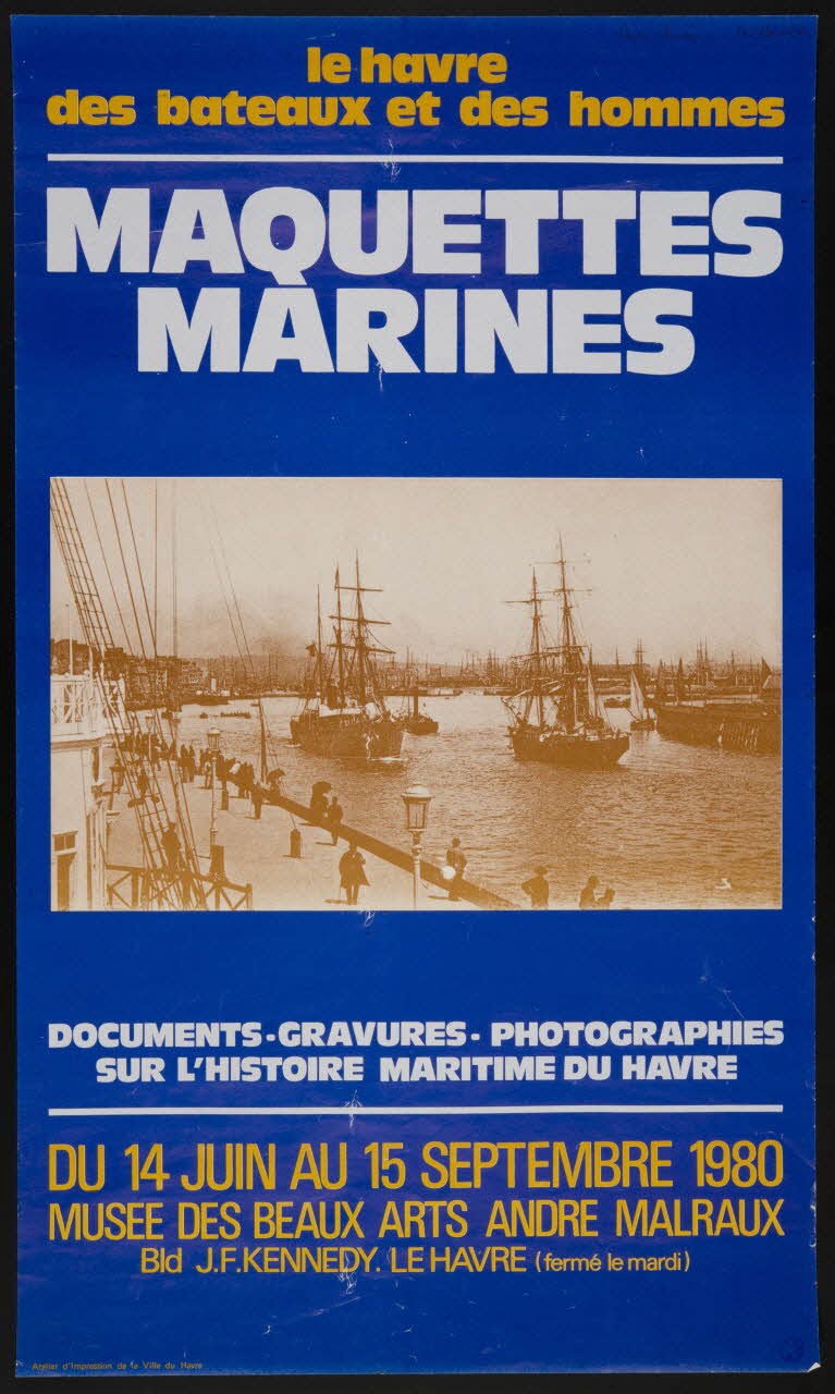 estampe MAQUETTES  MARINES 1981.54.35 Photo