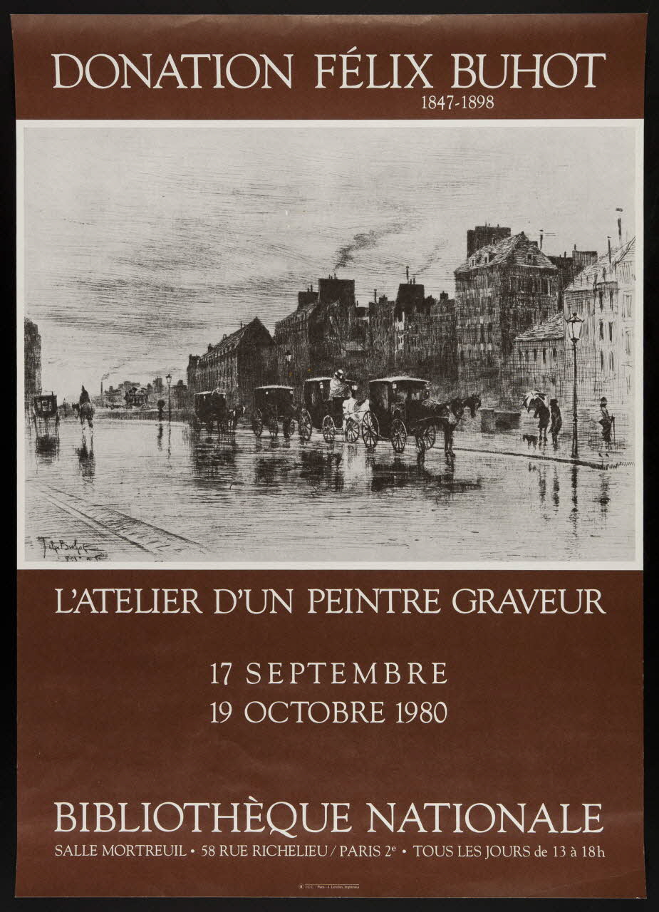 estampe DONATION FELIX BUHOT 1981.54.37 Photo