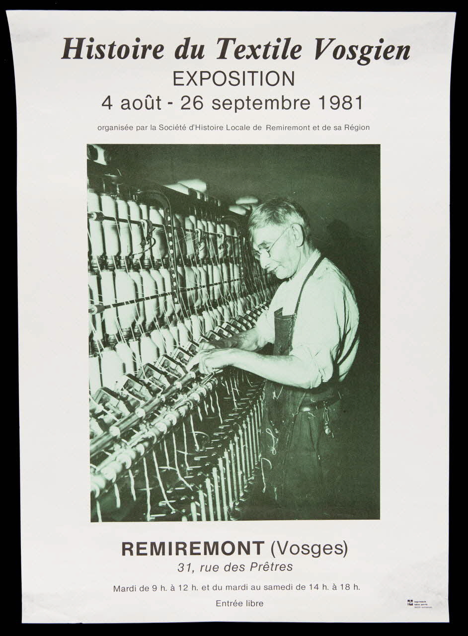 estampe Histoire du Textile Vosgien 1981.54.53 Photo