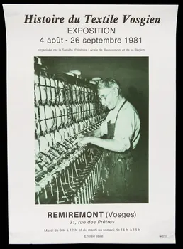 estampe Histoire du Textile Vosgien 1981.54.53 Photo