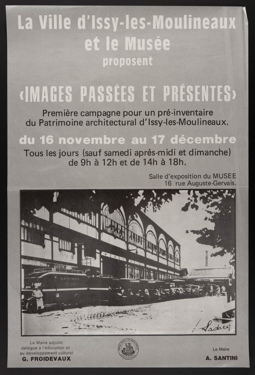 estampe La Ville d'Issy-les-Moulineaux  et le Musée  proposent  "IMAGES PASSEES ET PRESENTES" 1981.54.58 Photo