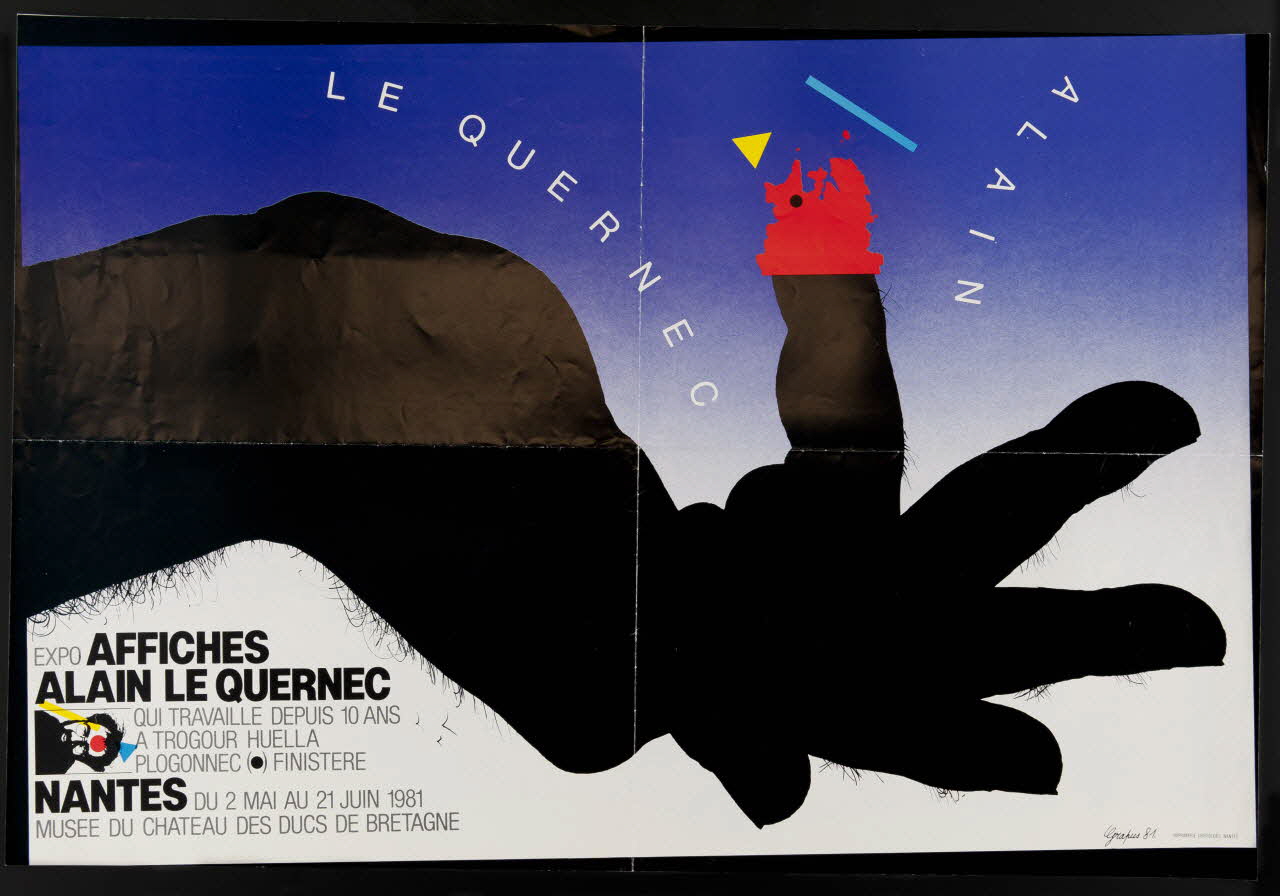 estampe AFFICHES  ALAIN LE QUERNEC 1981.54.63 Photo