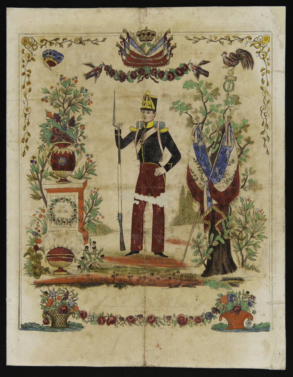 dessin Soldat français 1982.11.10 Photo