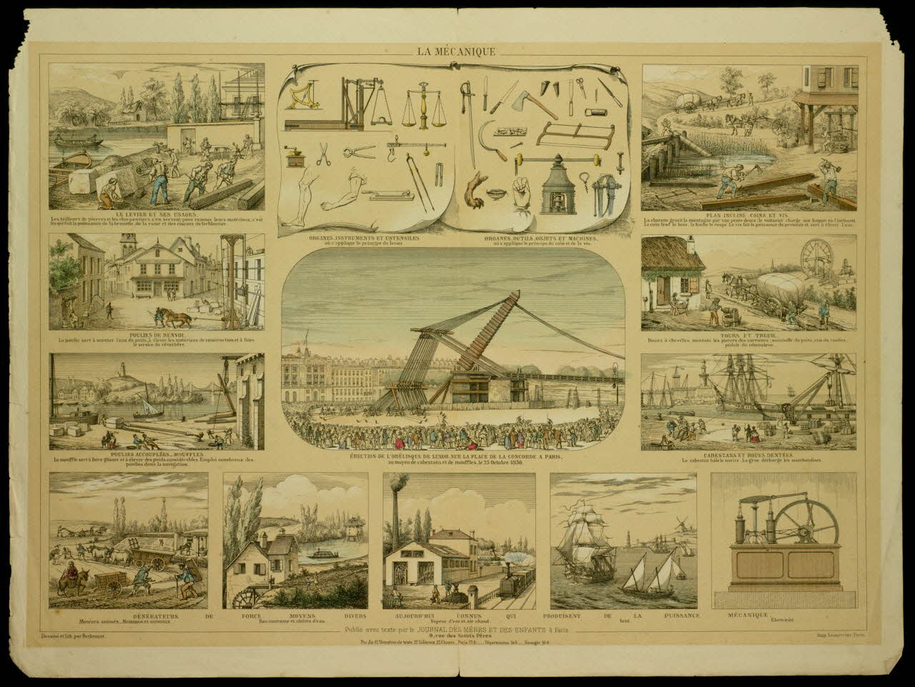 estampe LA MECANIQUE 1982.11.111 Photo