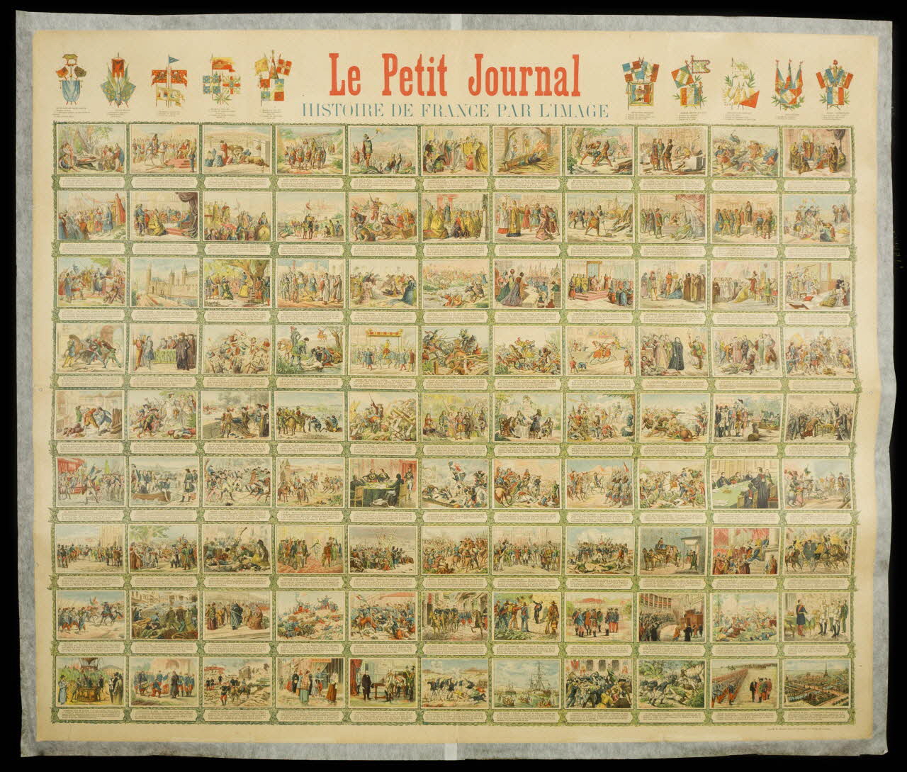 affiche Le Petit Journal  HISTOIRE DE FRANCE PAR L'IMAGE 1982.11.115 Photo