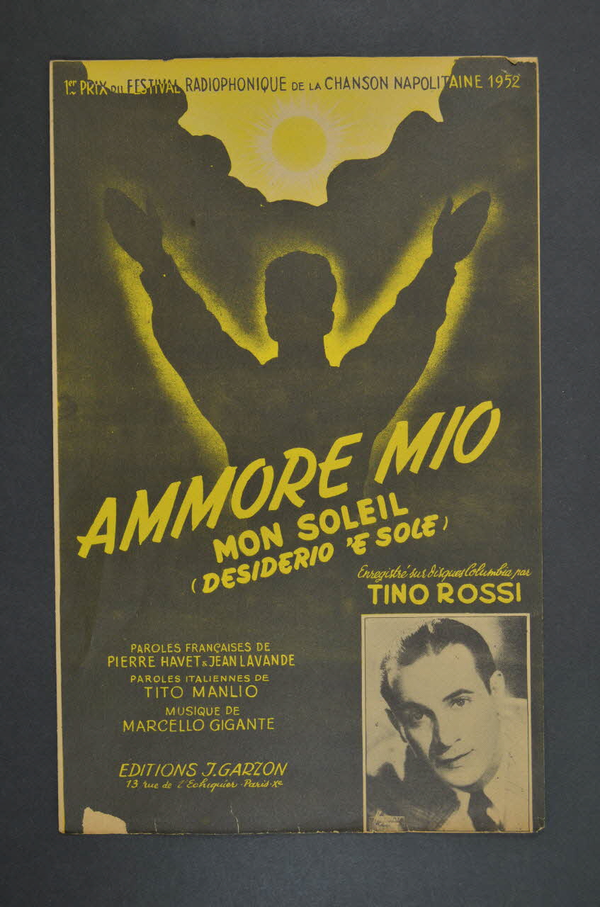 chanson petit format 1969.88.1036 Photo Mucem