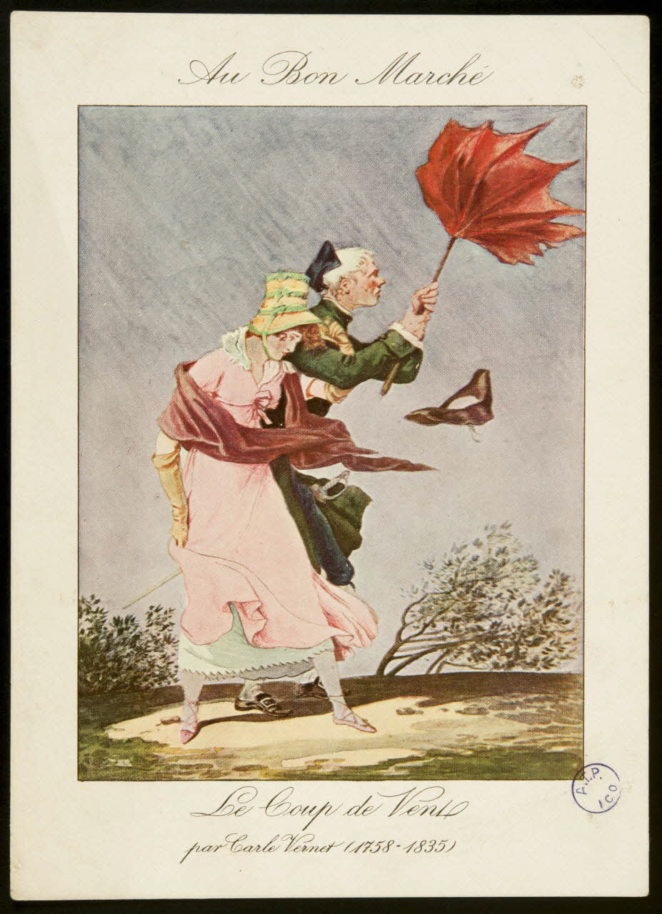 estampe Le Coup de Vent 1982.11.23 Photo