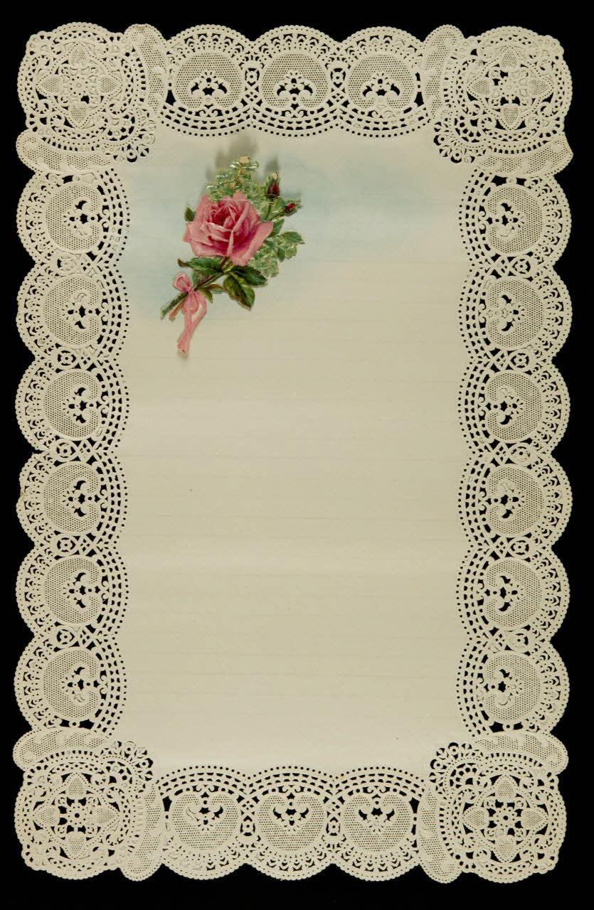 estampe Papier à lettre 1982.11.55 Photo