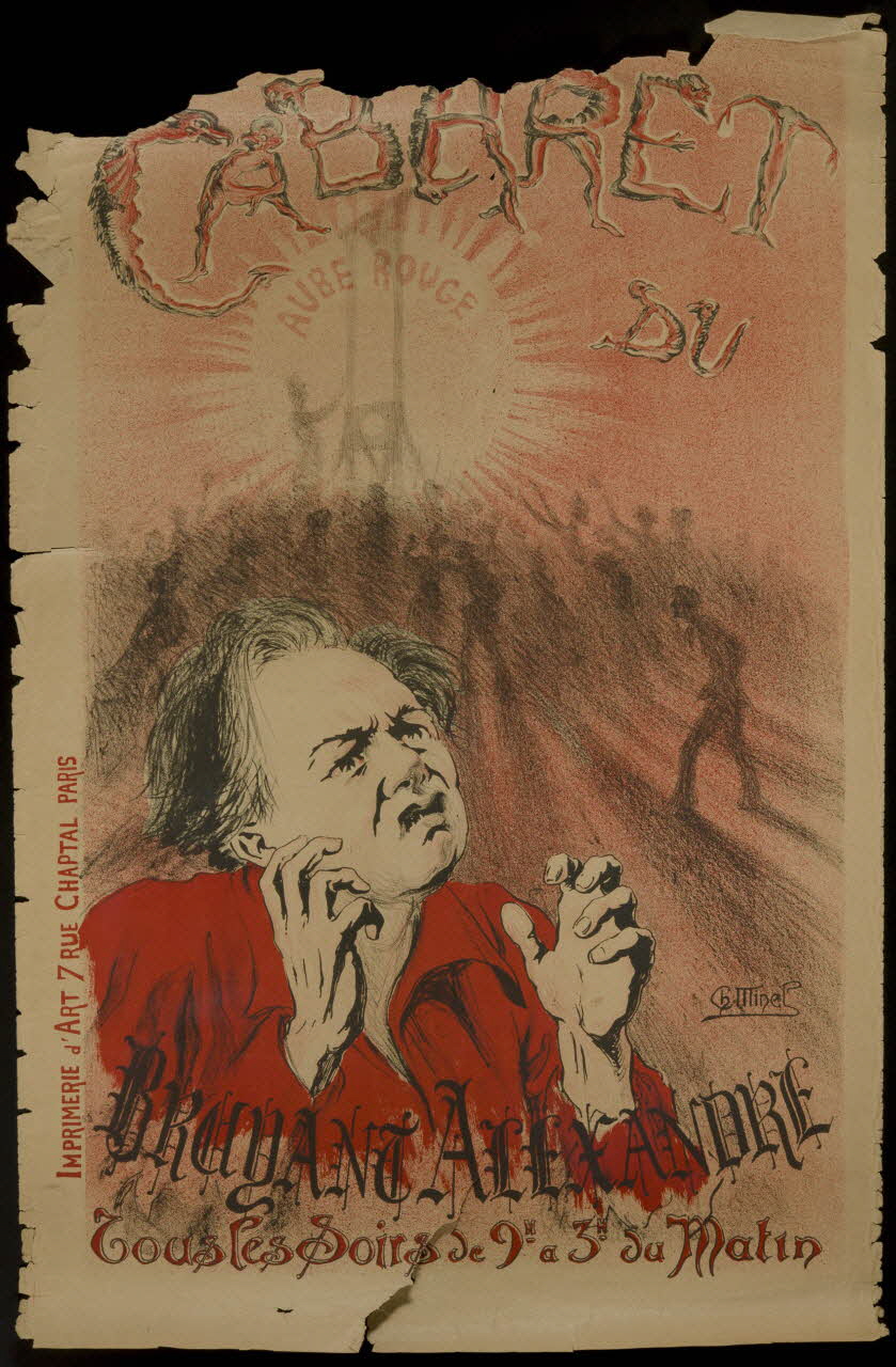 estampe CABARET  DU  BRIGAND ALEXANDRE 1982.11.65 Photo