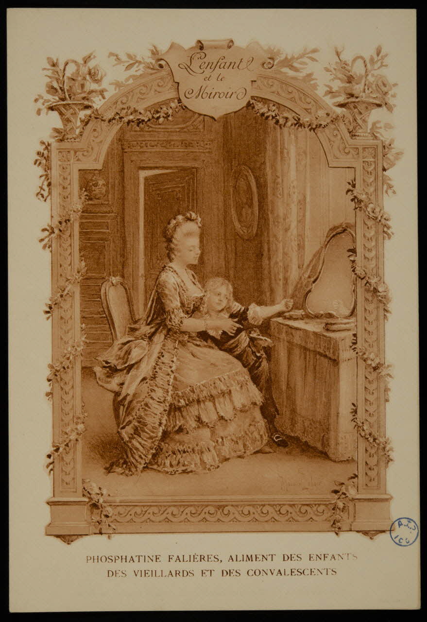 estampe L'enfant  et le  Miroir 1982.11.86 Photo