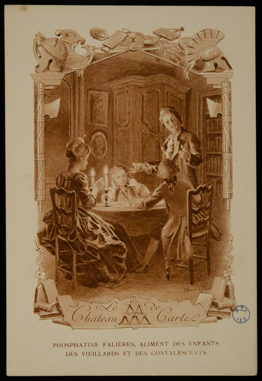 estampe Le  Château  de  Cartes 1982.11.88 Photo