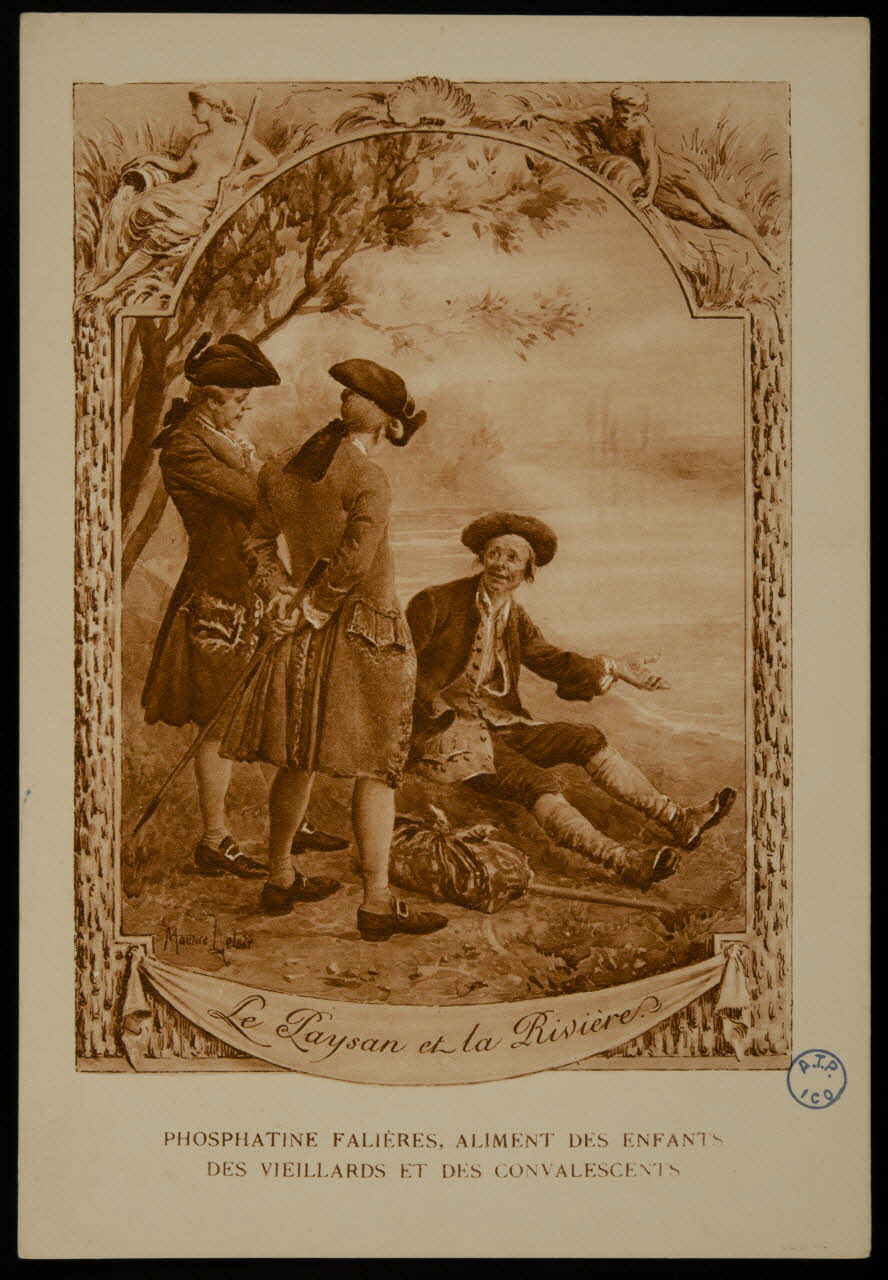 estampe Le Paysan et la Rivière. 1982.11.90 Photo