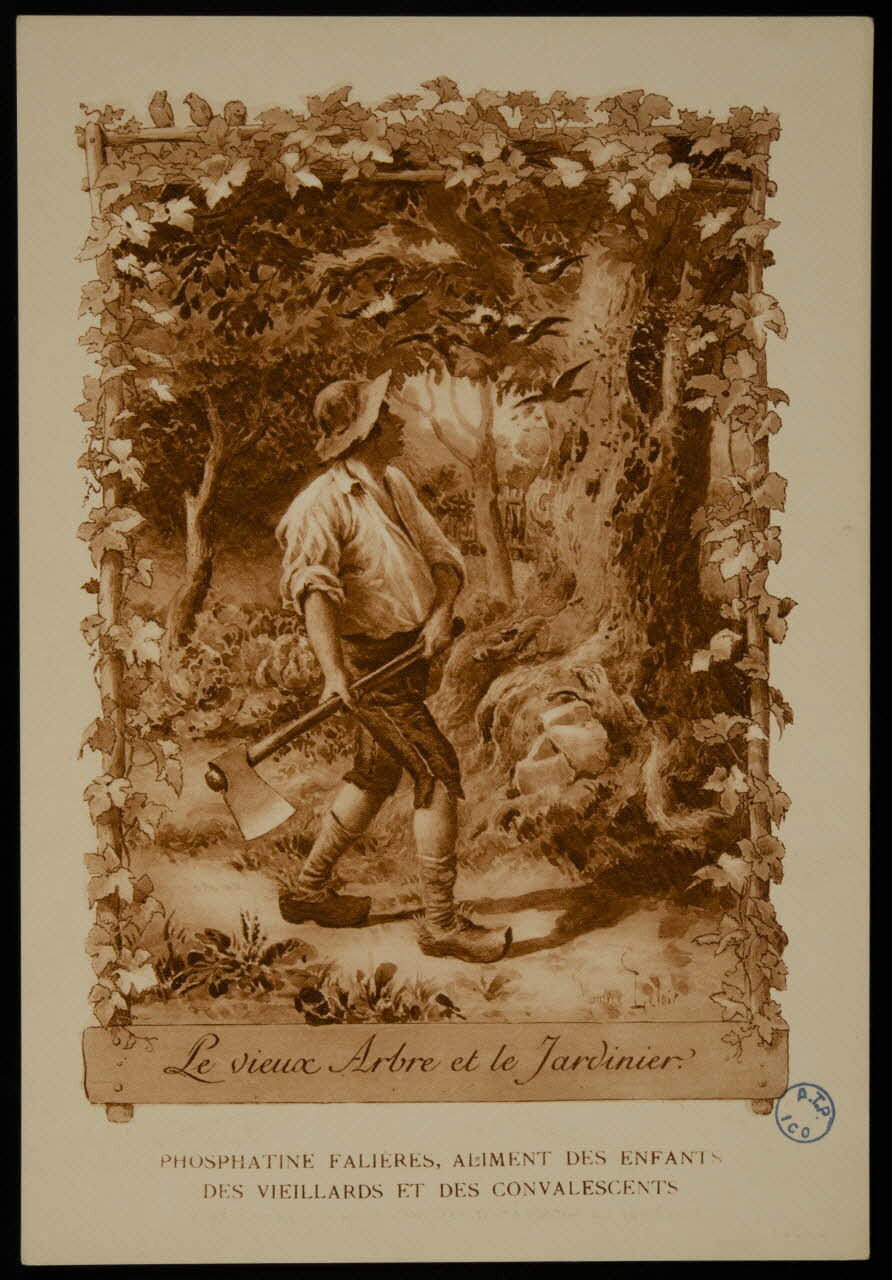 estampe Le vieux Arbre et le Jardinier. 1982.11.92 Photo