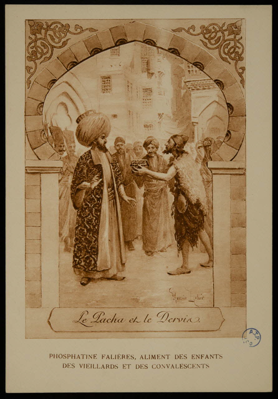 estampe Le Pacha et le Devin. 1982.11.93 Photo