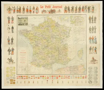 Carrier Ed. ; Guibal A. ; Charaire et Cie affiche Le Petit Journal  UNIFORMES DE L'ARMÉE FRANÇAISE France 1895-1914 1982.13.5 Photo