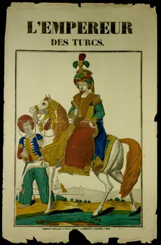 Dembour et Gangel estampe L'EMPEREUR  DES TURCS. Metz 1840-1852 1982.3.156  Photo