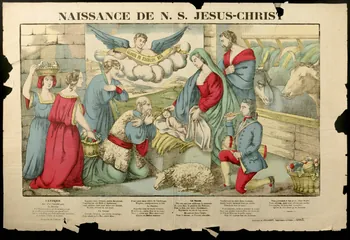 estampe NAISSANCE DE N.S. JESUS-CHRIST. 1982.3.208  Photo