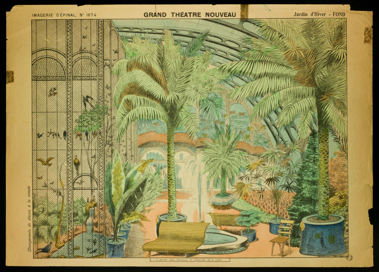 estampe GRAND THEATRE NOUVEAU Jardin d'Hiver-FOND 1982.3.220 Photo