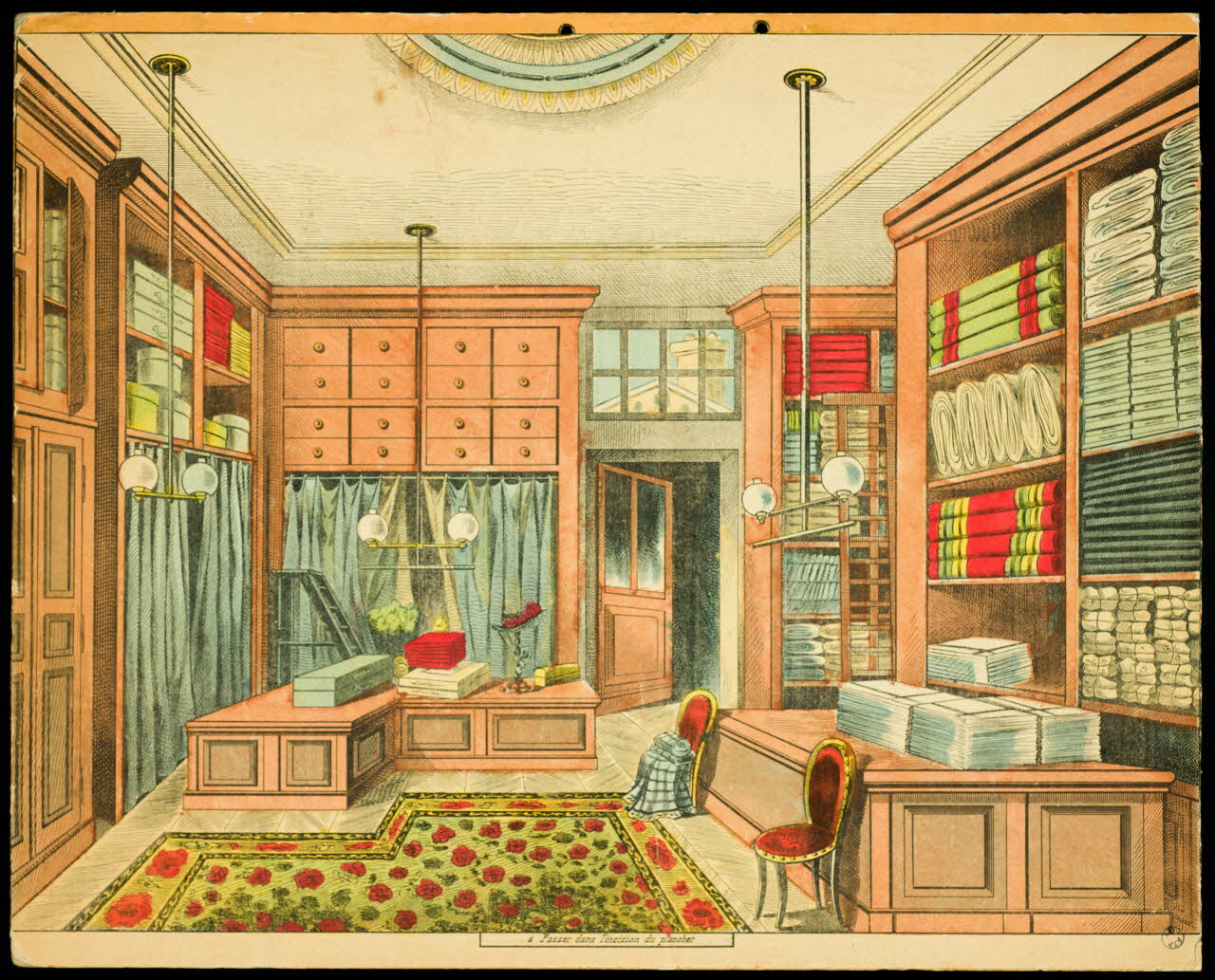 estampe Décor de boutique 1982.3.221.1 Photo