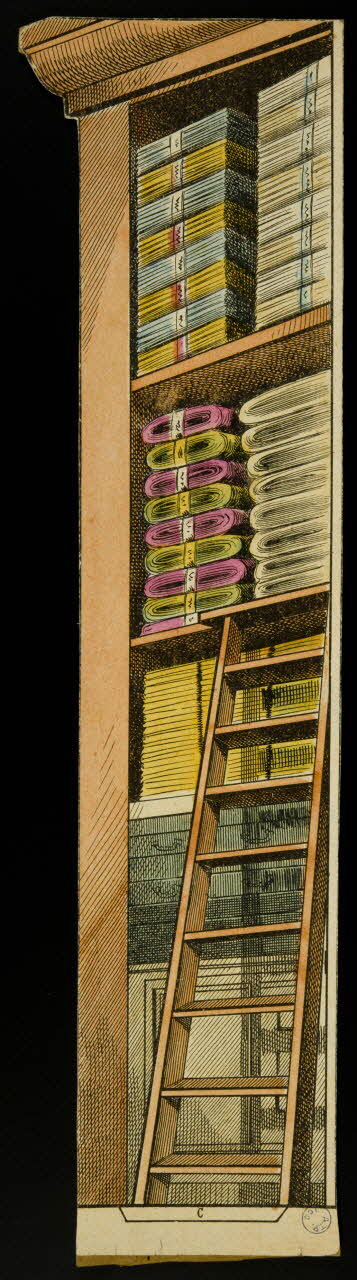 estampe Décor de boutique : étagères 1982.3.221.3 Photo