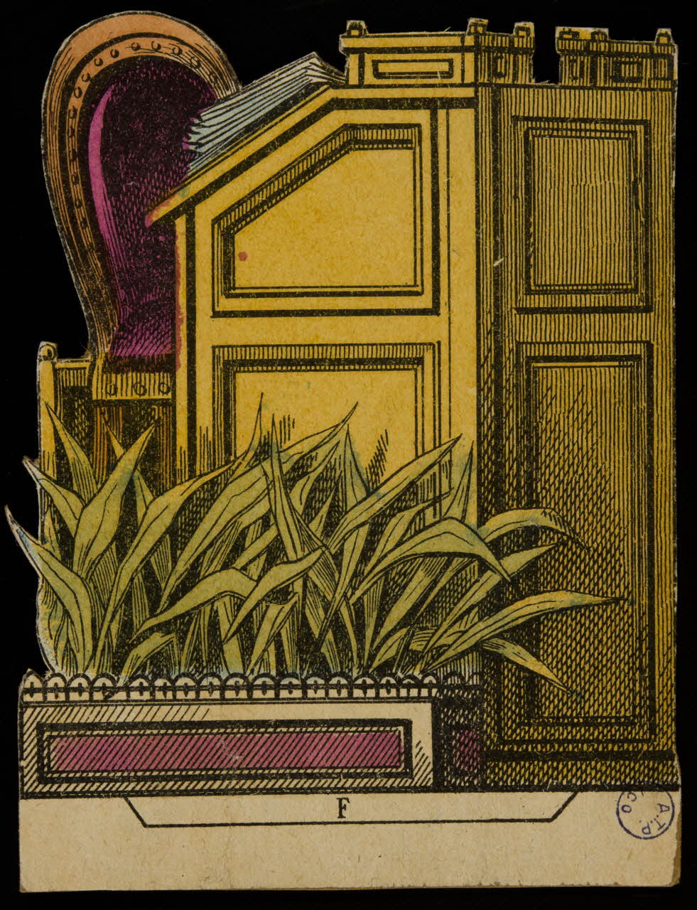 estampe Décor de boutique : bureau 1982.3.221.5 Photo