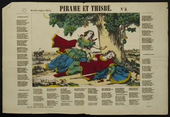 estampe PIRAME ET THISBE. 1982.3.239 Photo