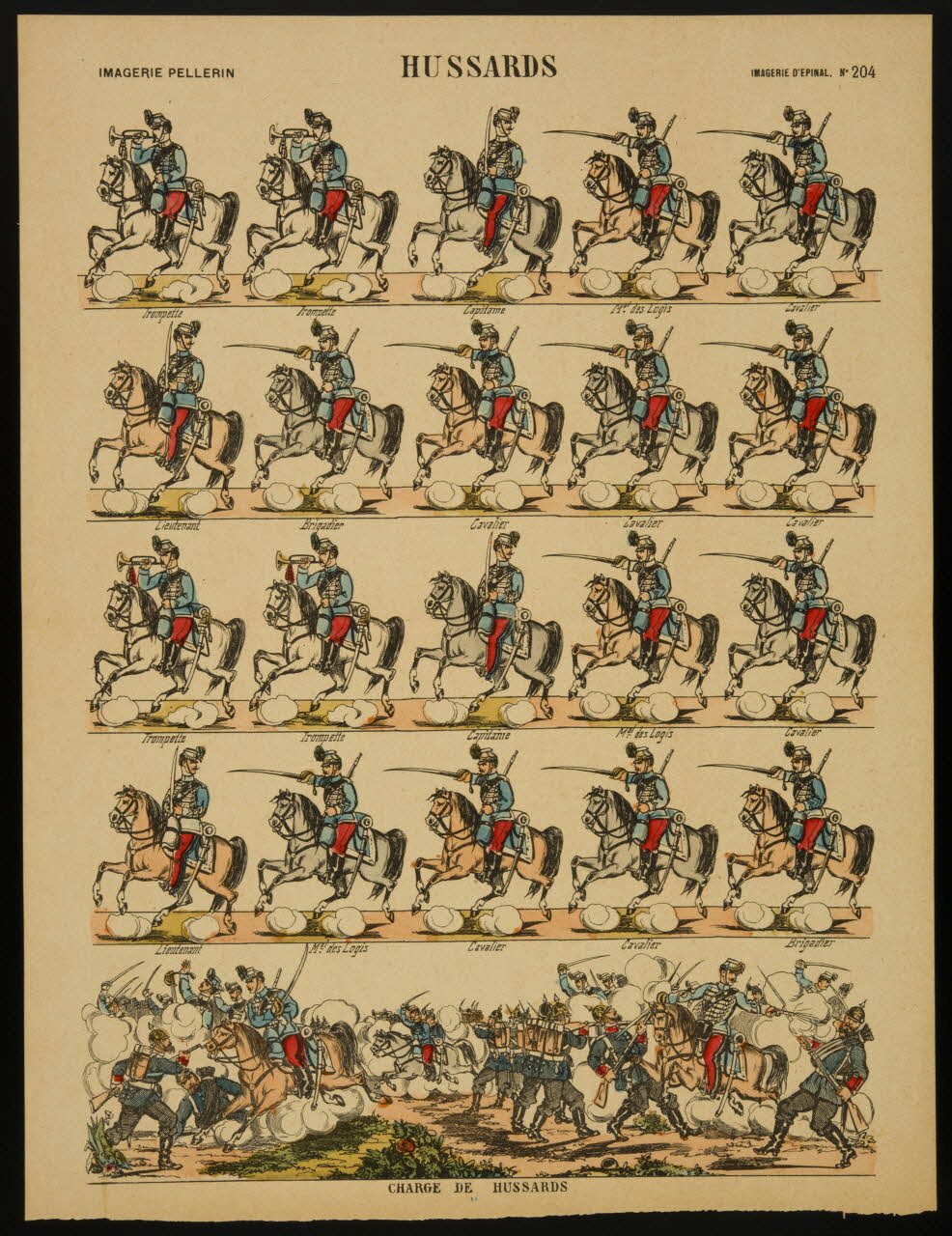 estampe HUSSARDS 1982.3.288 Photo