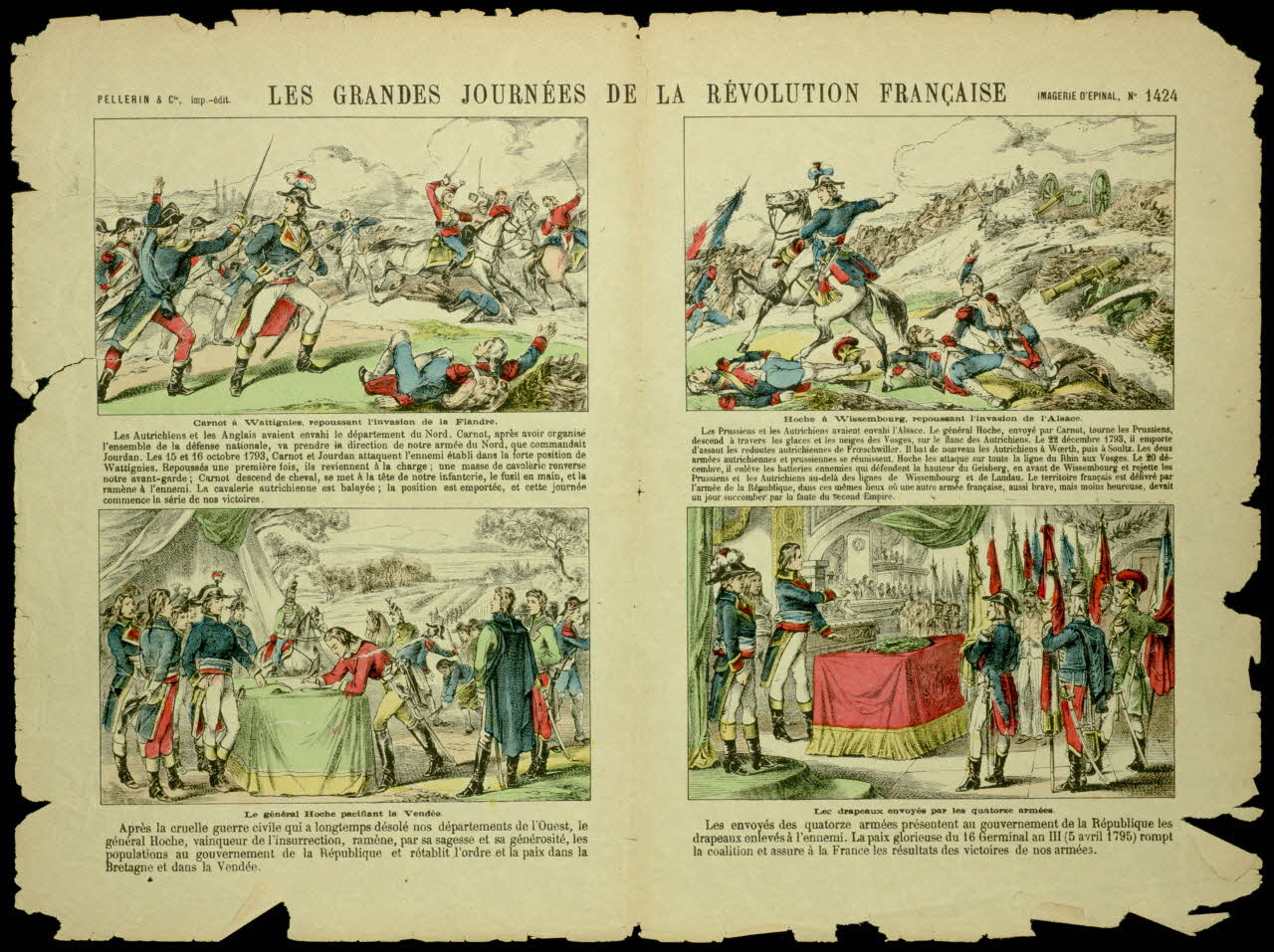 estampe LES GRANDES JOURNEES DE LA REVOLUTION FRANCAISE 1982.3.326 Photo