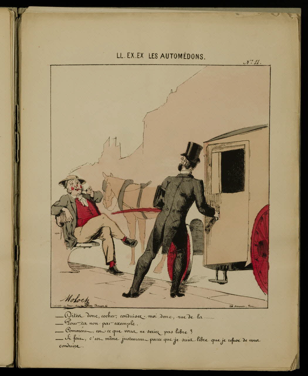 album Cocher refusant une course 1982.3.342.12 Photo