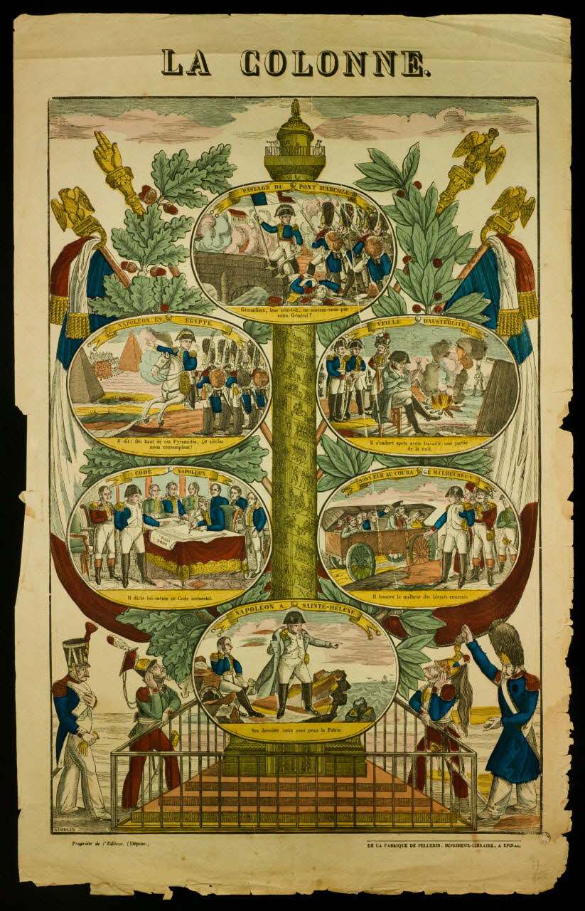 estampe LA COLONNE. 1982.3.358 Photo