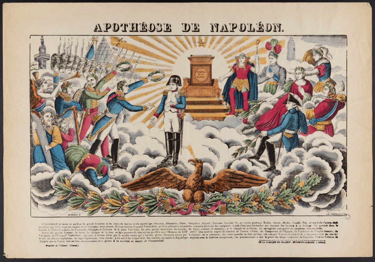 estampe APOTHEOSE DE NAPOLEON. 1982.3.384 Photo