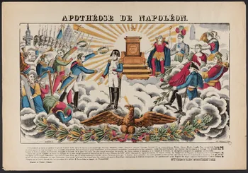 estampe APOTHEOSE DE NAPOLEON. 1982.3.384 Photo