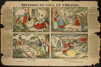 estampe HISTOIRE DE PAUL ET VIRGINIE. 1982.3.390 Photo
