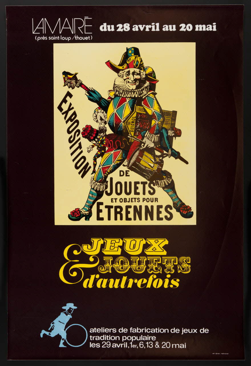 estampe EXPOSITION  DE  JOUETS  ET OBJETS POUR  ETRENNES  JEUX  JOUETS  d'autrefois 1982.40.12 Photo
