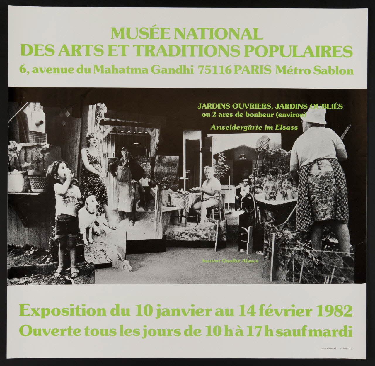 estampe MUSEE NATIONAL  DES ARTS ET TRADITIONS POPULAIRES 1982.40.18 Photo