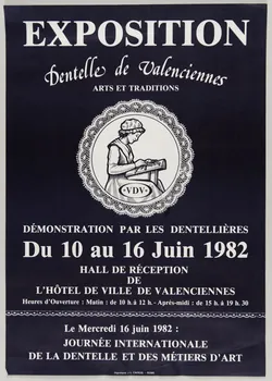 estampe Dentelle de Valenciennes 1982.40.22 Photo