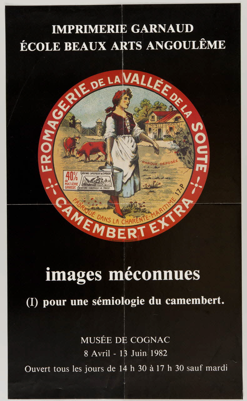 estampe images méconnues  (I) pour une sémiologie du camembert. 1982.40.25 Photo