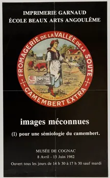 estampe images méconnues  (I) pour une sémiologie du camembert. 1982.40.25 Photo