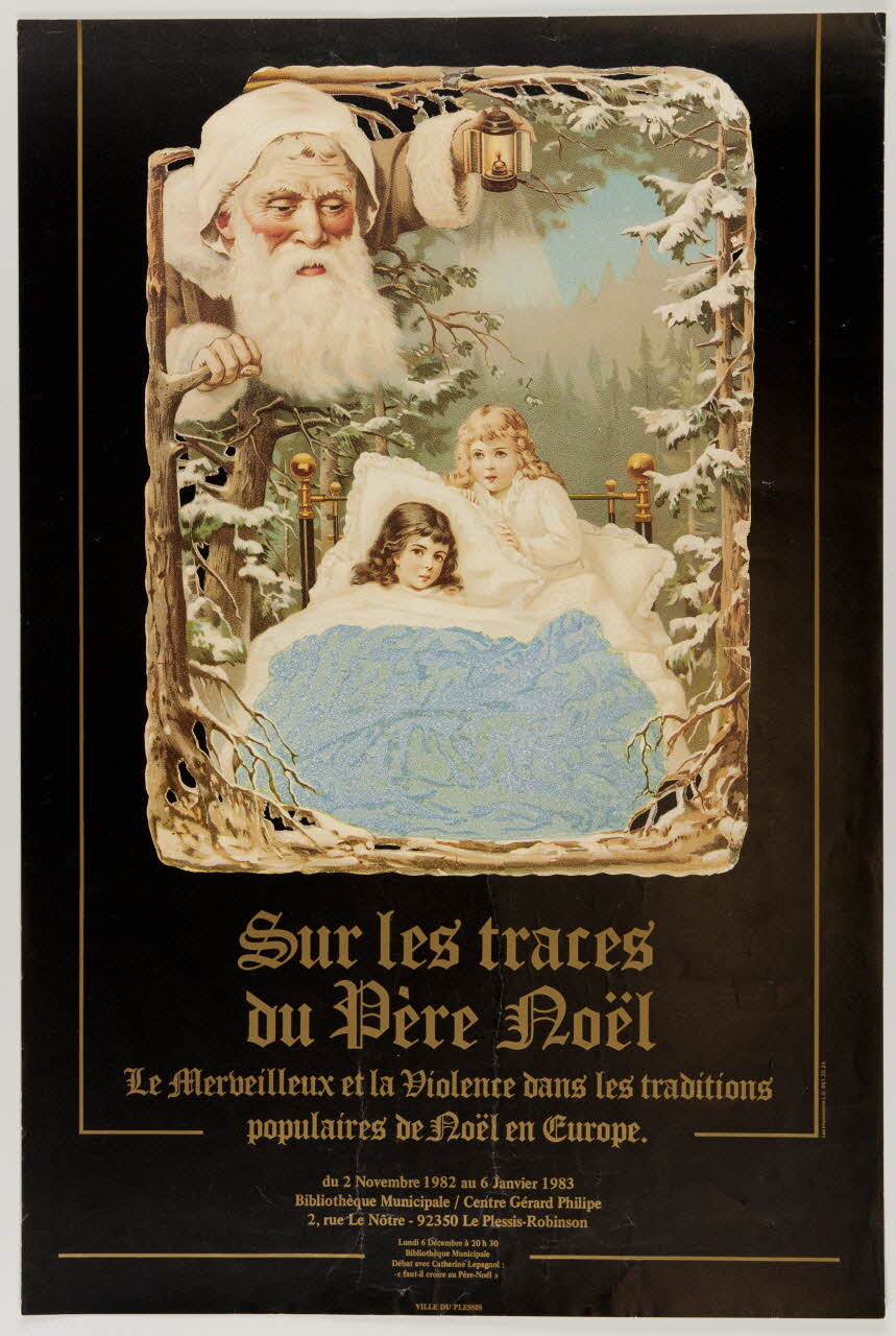 estampe Sur les traces  du Père Noël 1982.40.30 Photo